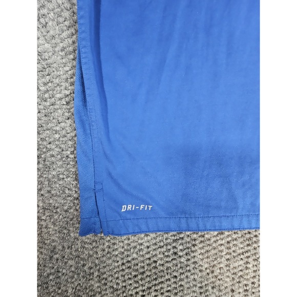 Florida Gators Polo Shirt Men's L Nike Blue Dri-Fit Swoosh Logo‎ Golf Read - Picture 3 of 11